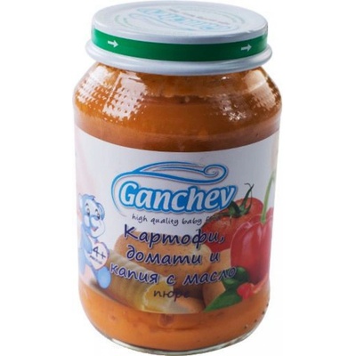 Ганчев пюре картофи домати и капия с масло - 190 г