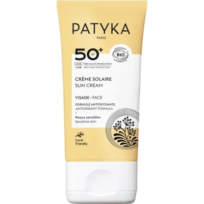 Patyka Suncare Слънцезащитен крем за лице, SPF50+, 40 ml
