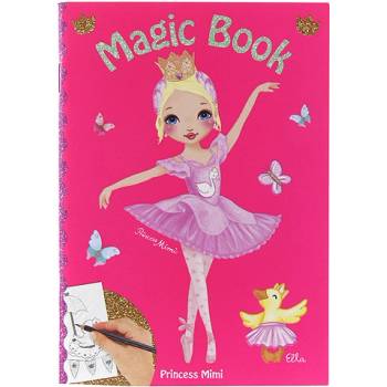 Omalovánka Magic Book My Style Princess Tmavě růžová