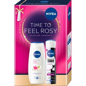 Nivea Time to Feel Rosy подаръчен комплект за тяло