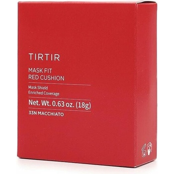 Tirtir Dlhotrvajúci tónovací cushion Mask Fit Red Cushion No,33N Macchiato 18 g