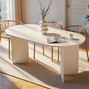 ASG Трапезна маса sablin дърво/бяло (8684283850105)