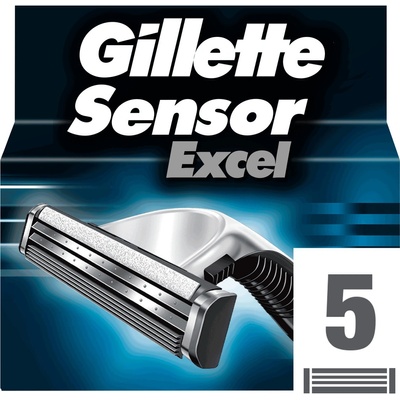 Gillette Sensor Excel 5 ks – Zbozi.Blesk.cz