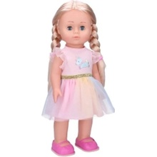 Wiky Eliška chodící 41 cm růžové šaty