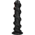 Ouch! ! Hole Driller - гигантски анален плъг (черен) - 31, 5 см - desirel