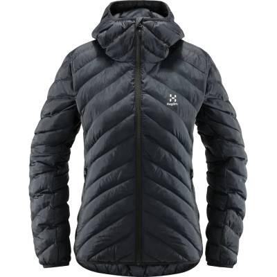 Haglöfs Дамско синтетично яке Haglöfs Women's Särna Mimic Hood Synthetic jacket - True Black (104-2926-0212)
