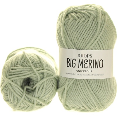 Drops Big Merino 25 světlá pistáciová