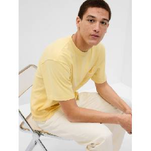 GAP Памучна тениска с висока плътност GAP GAP | Zhalt | МЪЖЕ | XS