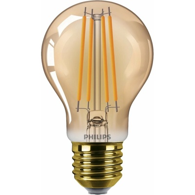 Philips LED žiarovka E27 A60 3,1W = 25W 250lm 1800K Warm Filament Amber