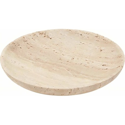 Kave Home Béžový kamenný dezertní talíř Madlena 18 cm