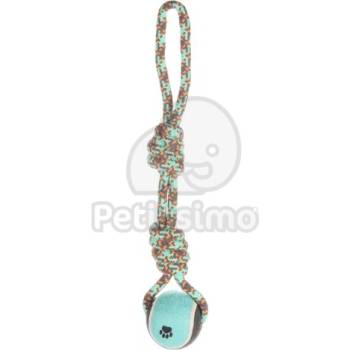 Flamingo играчка примка за въже - с тенис топка 1 бр