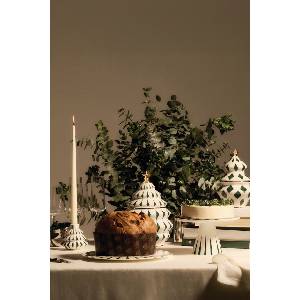 Alessi плато за Коледа от порцелан Delight (NZ05.GR)
