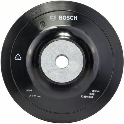 Bosch Accessories 1608601033 Opěrný talíř - 125 mm, 12 500 U/min Průměr 125 mm
