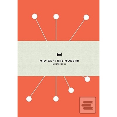Mid-Century Modern: Set of 3 Notebooks - Thame- Mid-Century Modern