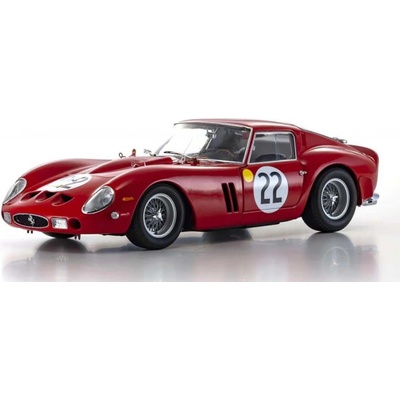 Kyosho Ferrari 250 GTO 3rd Over All LM 1962 Nr.22 Blaton/Dernier 1:18