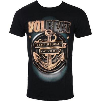 ROCK OFF мъжка тениска Volbeat - Котва - Черен - ROCK OFF - VOLTS04MB