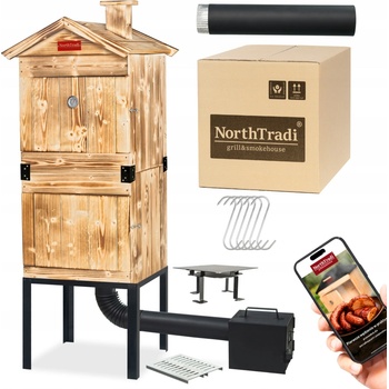 TRENDIE Udírna XXL dřevěná