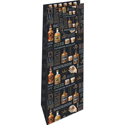 Nekupto Dárková taška na lahev Whiskey