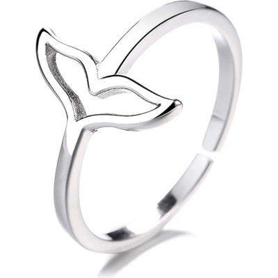 Silenti Jewelry Сребърен пръстен "Интелигентност" - 8 - 57мм (18.1мм диам. )