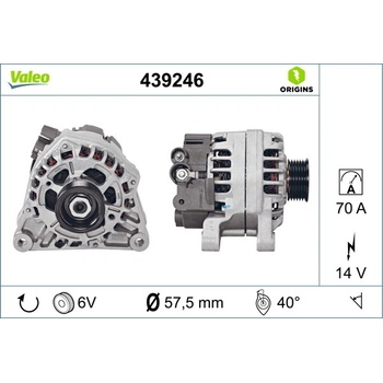 generátor VALEO 439246