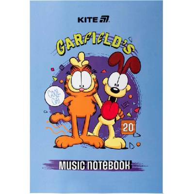 Нотна тетрадка Kite Studio Pets A4 20 л (A4 20)