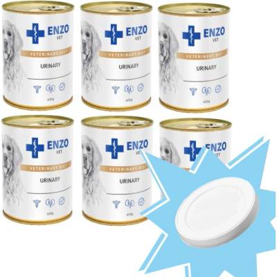 Enzo Vet Urinary na ochorenia močových ciest s kuracím mäsom 6 x 400 g