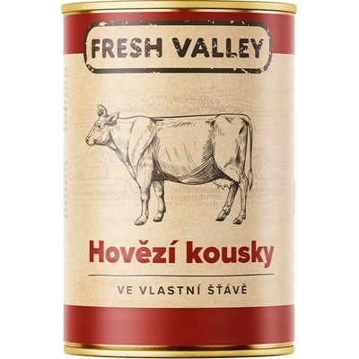 Fresh Valley Adult s hovädzím 400 g