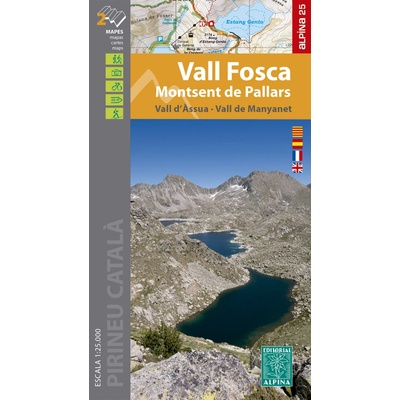 Vall Fosca - Monstsent de Pallars - Vall d'Assua 1:25 t.