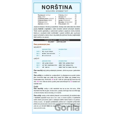 Norština - souhrn gramatiky - Klára Winklerová