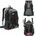 Nils extreme Nils nc1736 hiking backpack black range 45l