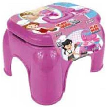MC Toys Столче за игра с аксесоари за момиче, готварски сет (toy0790-pl)