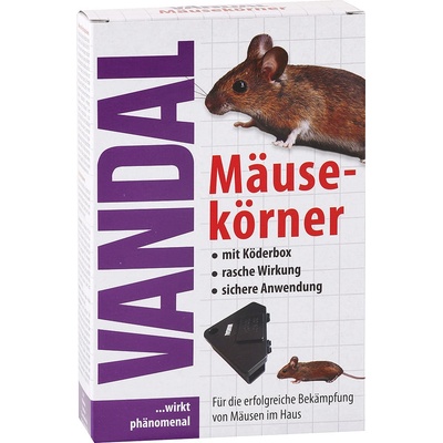 Vandal rohová past na myši s návnadou