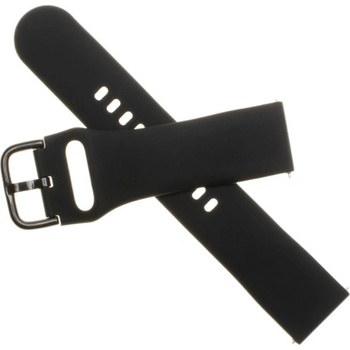 FIXED Silicone Strap 22mm na smartwatch čierny FIXSST-22MM-BK