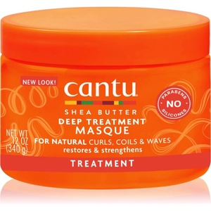 Cantu Shea Butter Deep Treatment Mask дълбоко регенерираща маска за чуплива и къдрава коса 340 гр