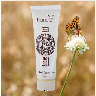 TianDe krém na nohy s hadím tukem 80 ml