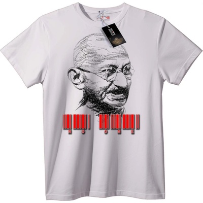 NOONEBRAND Тениска Никой Баркод - 7XL, Black