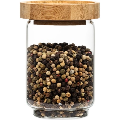 Klarstein Съд за съхранение, с бамбукова запушалка, 250 мл, плътно затваряне (BW-10273-002) (BW-10273-002)