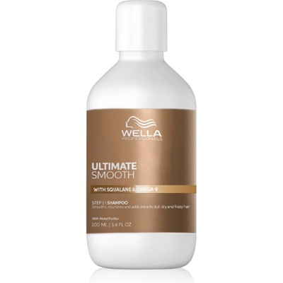 Wella Ultimate Smooth Shampoo интензивен подхранващ шампоан за блясък и мекота на косата 100ml