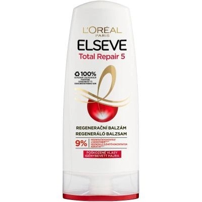 Elseve Total Repair 5 Regenerating Balm 9% балсам за изтощена и отслабена коса 300 ml за жени