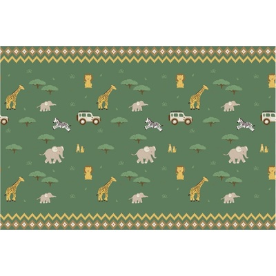 PartyDeco PartyDeco Ubrus - Safari 180 x 120 cm
