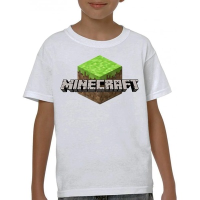 Roly Бяла детска тениска - Minecraft 2