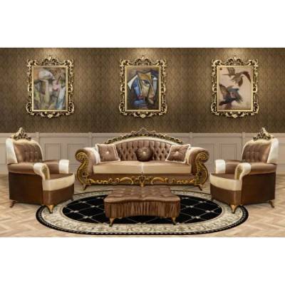 Мебелна фабрика НОВ ДОМ - гр. Ямбол Холoва гарнитура Каролина (Продукт 668613)