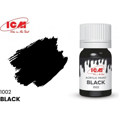 ICM Black 1002 bottle 12 ml