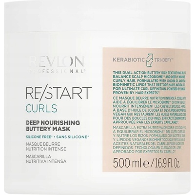 Revlon Professional Vyživující maska pro kudrnaté a vlnité vlasy Restart Curls Nourishing Buttery Mask 500 ml