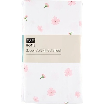 F&F Home Supersoft Flower napínacia plachta 160x200