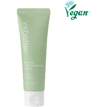 Vvbetter Балансиращ крем с юзу и серамиди, 50 мл Vvbetter Jeju Yuja Cera Balancing Cream