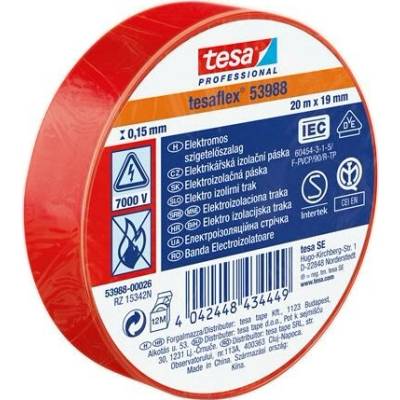 Tesa Professional Izolácia páska 19 mm x 20 m červená 53988-00026-00