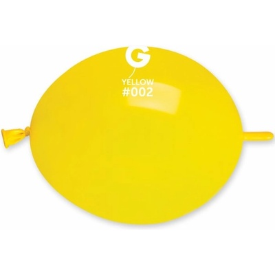 Gemar #002 Balónek spojovací 16 cm 6" žlutý