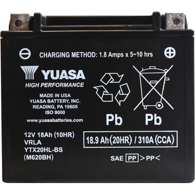 Yuasa YTX20HL-BS