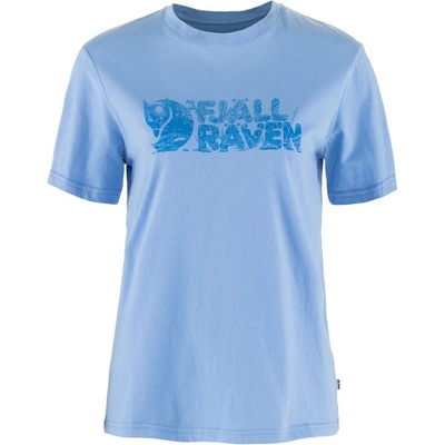 FJÄLLRÄVEN Lush Logo T shirt W Ultramarine